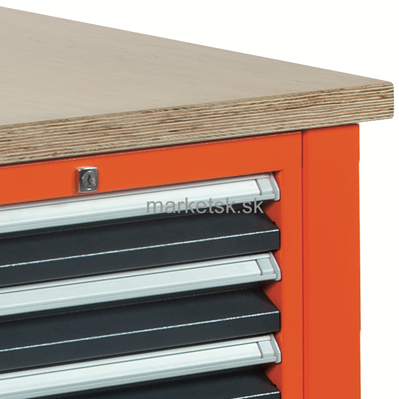 Dielenský stôl PROFI P206 - 124,5 x 62 x 85/90 cm